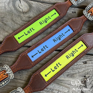 "Left Right" Printed Wither Strap