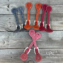 Load image into Gallery viewer, Colorful Leather Spur Straps