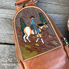 Load image into Gallery viewer, CHANCE TO WIN Mountain Cowgirl Sling Bag