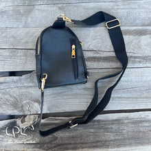 Load image into Gallery viewer, Neon Ponies Small Checkered Sling/Crossbody Bag