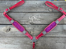 Load image into Gallery viewer, Pink Glitter Breast Collar