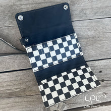 Load image into Gallery viewer, Colorful Appy Trifold Wallet & Wristlet