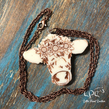 Load image into Gallery viewer, Flower Cow Necklaces