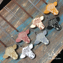 Load image into Gallery viewer, Flower Cow Necklaces