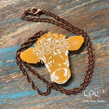 Load image into Gallery viewer, Flower Cow Necklaces