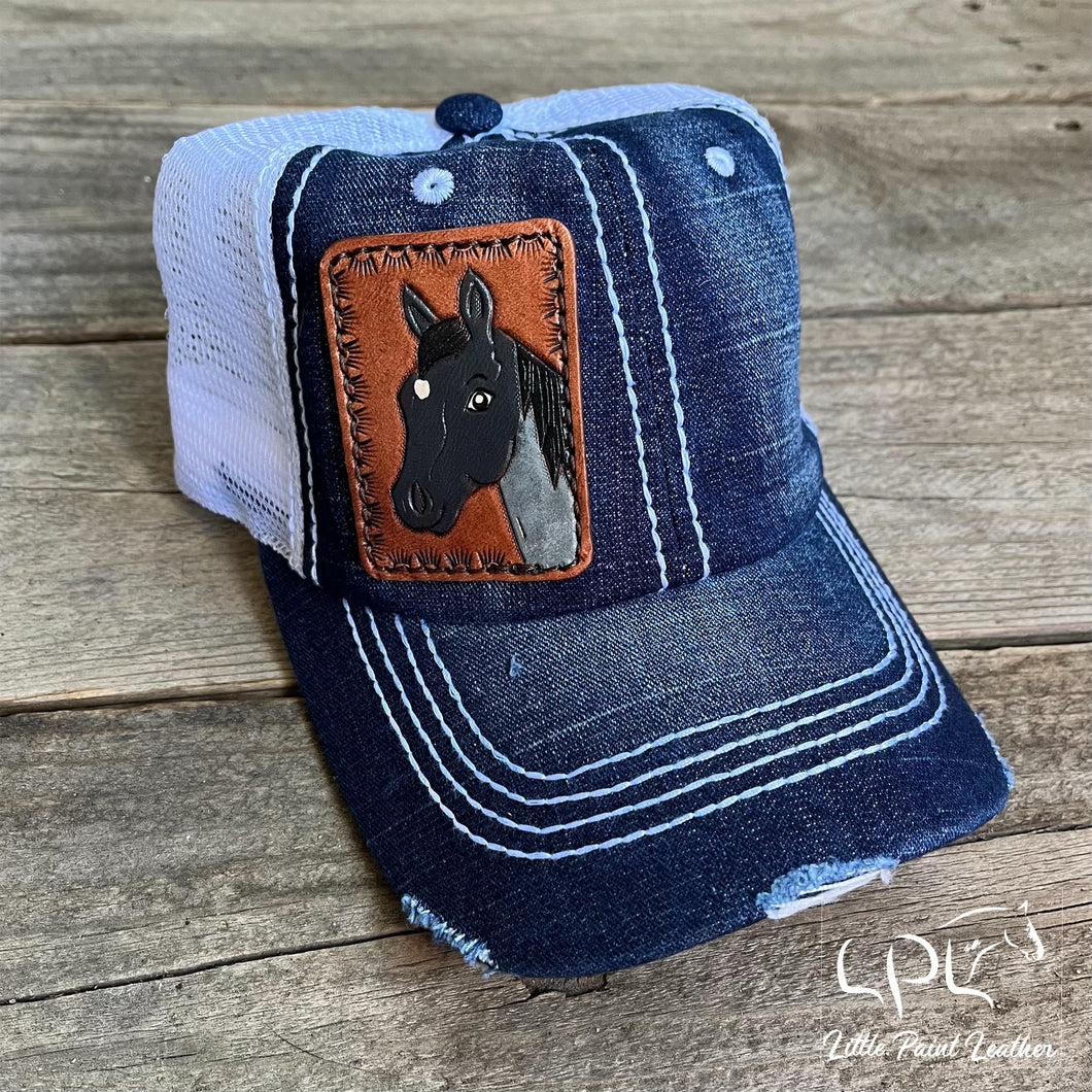 Blue Roan Horse Hat