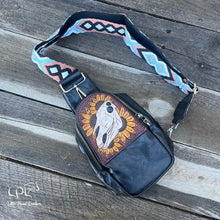 Load image into Gallery viewer, Horse Skull Sling/Crossbody Bag
