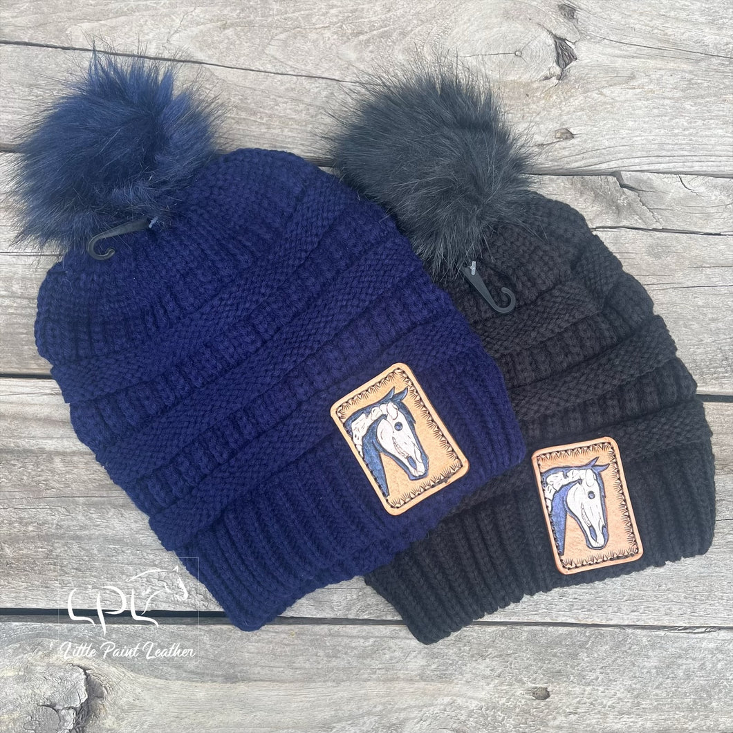 Skeleton Horse Beanie