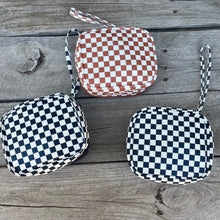 Load image into Gallery viewer, Checkered Travel Case
