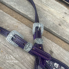 Load image into Gallery viewer, Dark Purple Skeleton Tack Set
