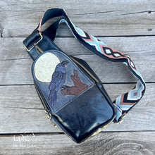 Load image into Gallery viewer, Raven Sling/Crossbody Bag
