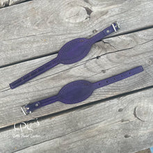 Load image into Gallery viewer, Dark Purple Skeleton Stirrup Hobbles
