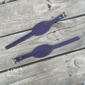 Dark Purple Skeleton Stirrup Hobbles