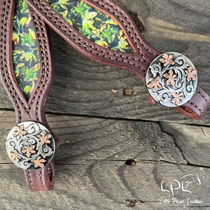 Printed Dinosaur Headstall