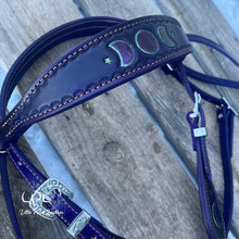 Load image into Gallery viewer, CHANCE TO WIN Dark Purple Moon Tack Set
