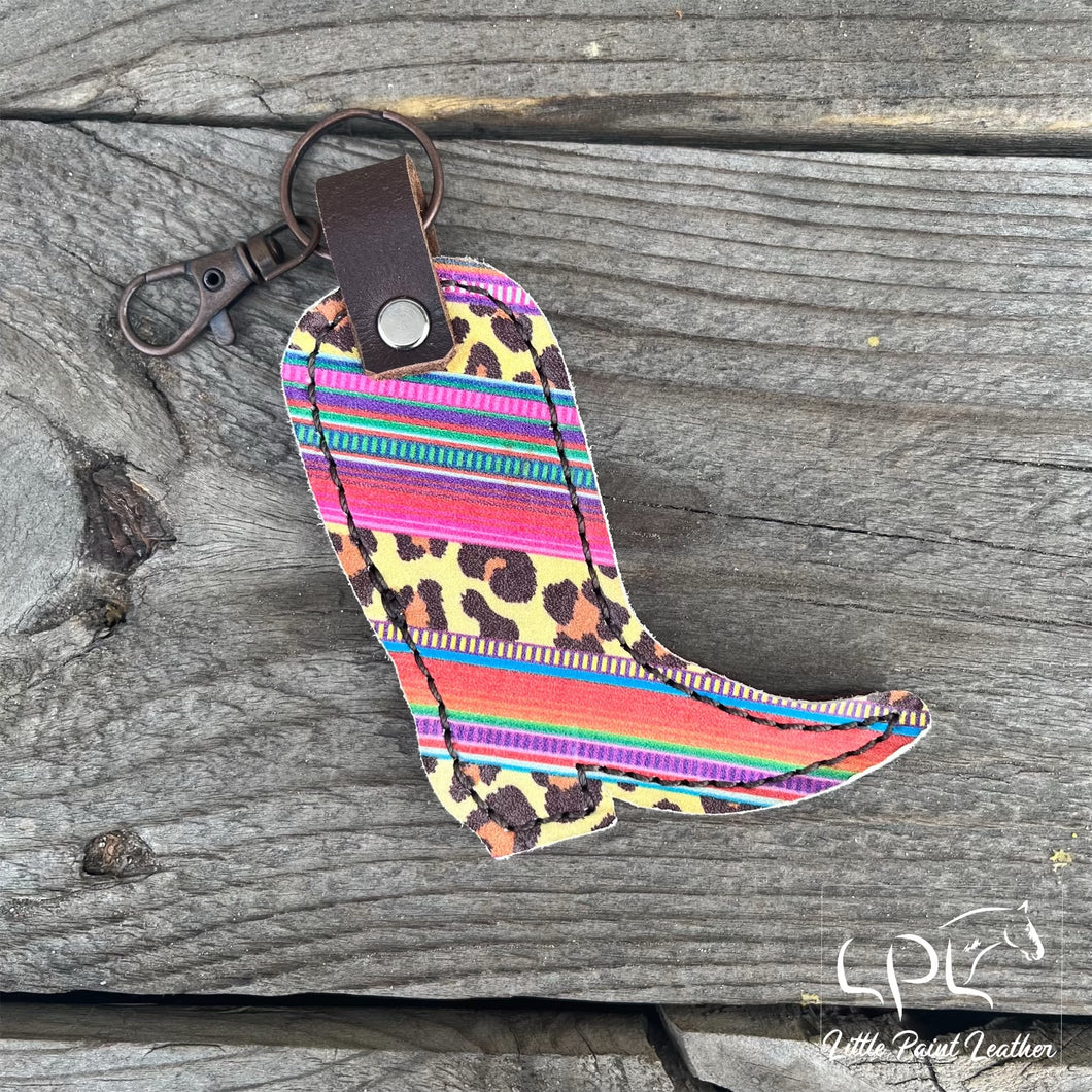 Cowboy Boot Keychain