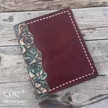 Load image into Gallery viewer, Teal Floral Notebook Cover
