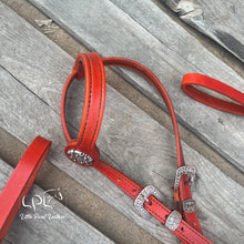 Load image into Gallery viewer, Orange Western Halloween Tack Set
