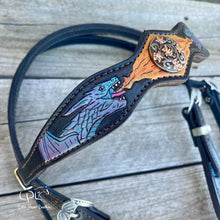 Load image into Gallery viewer, Dragon Browband Headstall
