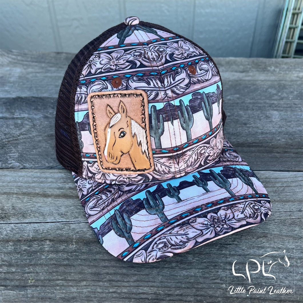 Palomino Cactus/Leather Hat