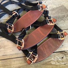 Load image into Gallery viewer, Saying Cowhide Inlay Halter
