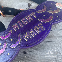 Load image into Gallery viewer, Dark Purple Color Shift Night Mare Halter
