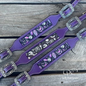 Purple Halloween Wither Strap