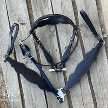 Load image into Gallery viewer, Black Halloween Tack Set
