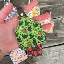 Load image into Gallery viewer, Halloween Cow Tag Keychain
