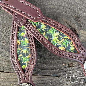 Printed Dinosaur Headstall