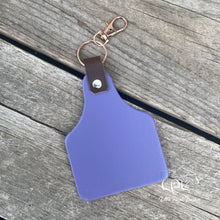 Load image into Gallery viewer, Cow Tag Keychain

