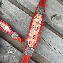 Load image into Gallery viewer, Orange Western Halloween Tack Set
