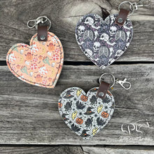 Load image into Gallery viewer, Halloween Heart Keychain

