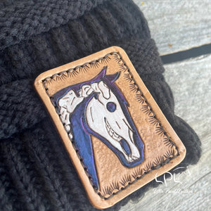 Skeleton Horse Beanie