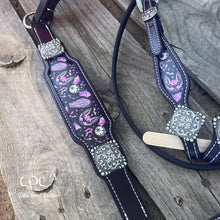 Load image into Gallery viewer, Dark Purple Bat Tack Set
