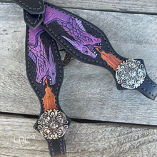 Load image into Gallery viewer, Dragon One Ear Headstall
