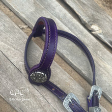 Load image into Gallery viewer, Dark Purple Skeleton Tack Set
