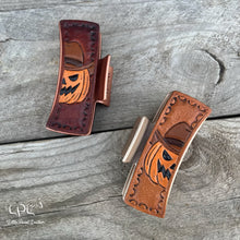 Load image into Gallery viewer, Jack O Lantern Hair Clip

