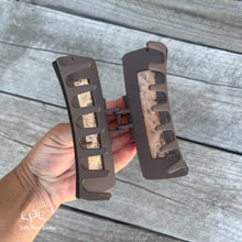 Load image into Gallery viewer, Cowboy Jack O Lantern Hair Clip
