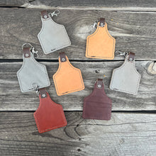 Load image into Gallery viewer, Halloween Cow Tag Keychain
