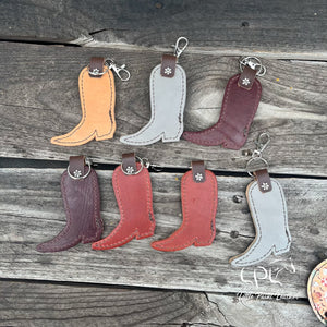 Halloween Cowboy Boot Keychain