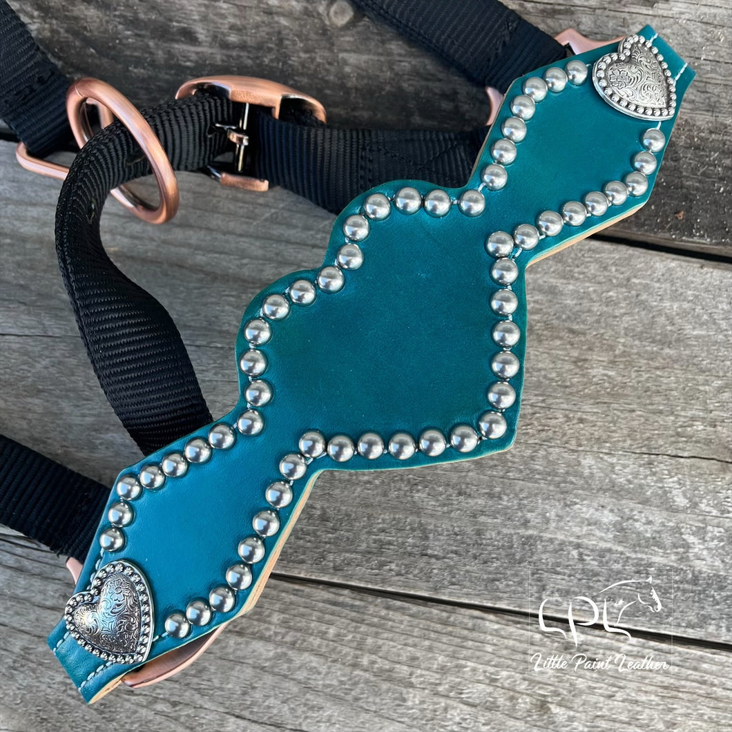 Turquoise Heart Halter