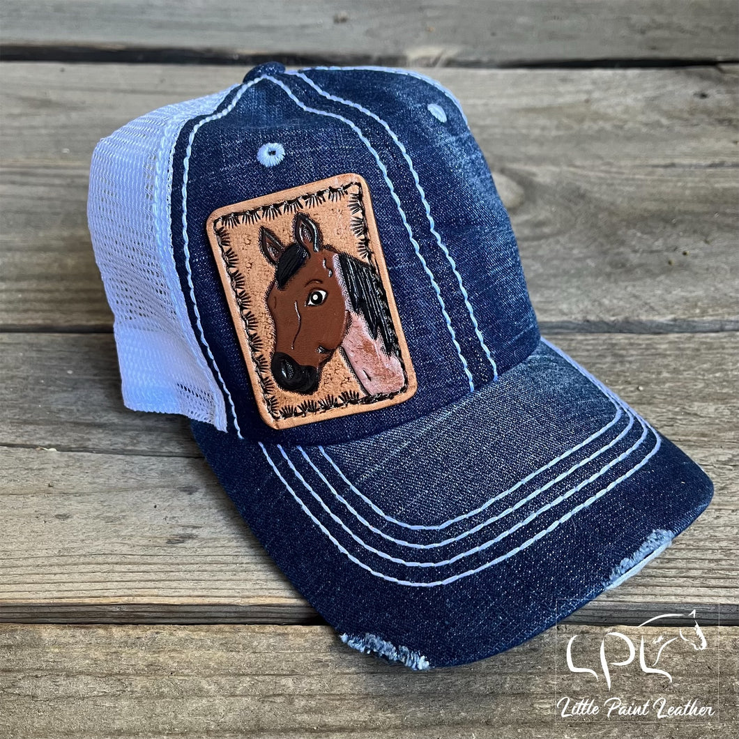 Bay Roan Horse Hat