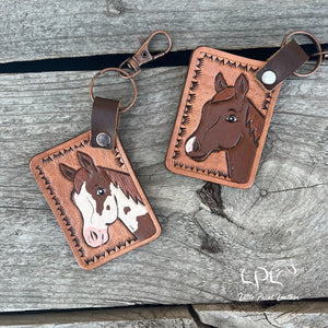 Sorrel/Chestnut Horse Keychain