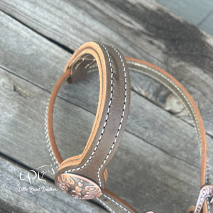 Grey Skeleton One Ear Headstall