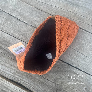 Halloween Knitted Head Wrap/Ear Warmer