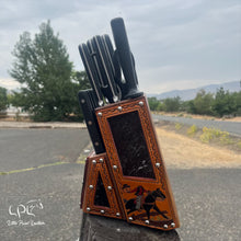 Load image into Gallery viewer, Headless Horseman Knife Block Set
