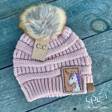 Load image into Gallery viewer, Adult Sized Beanie- Fantasy Unicorn
