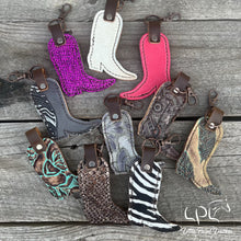 Load image into Gallery viewer, Cowboy Boot Keychain
