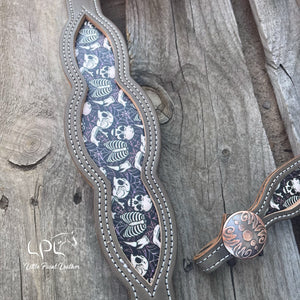 Grey Skeleton Tack Set